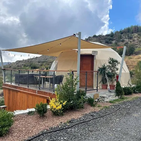 Дом отдыха Cozy Dome Glamping Site With Private Hot Tub In Limassol, Cyprus *